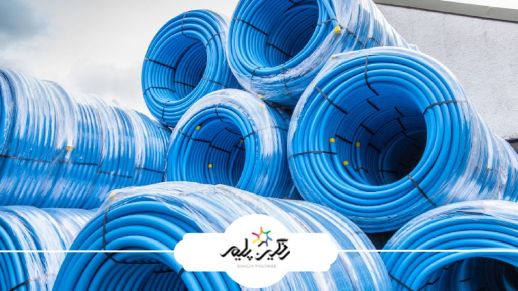 تصویر لوله های پلی اتیلن